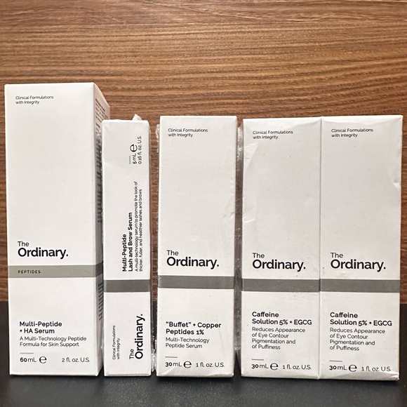 The Ordinary Other - BNIB THE ORDINARY 5‼️ PIECE SKINCARE SET BUNDLE OF 5 SERUM